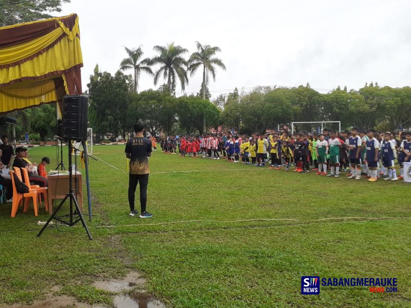 Buka Junior League, Adam Dukung Lahirnya Pesepakbola Profesional Kuansing