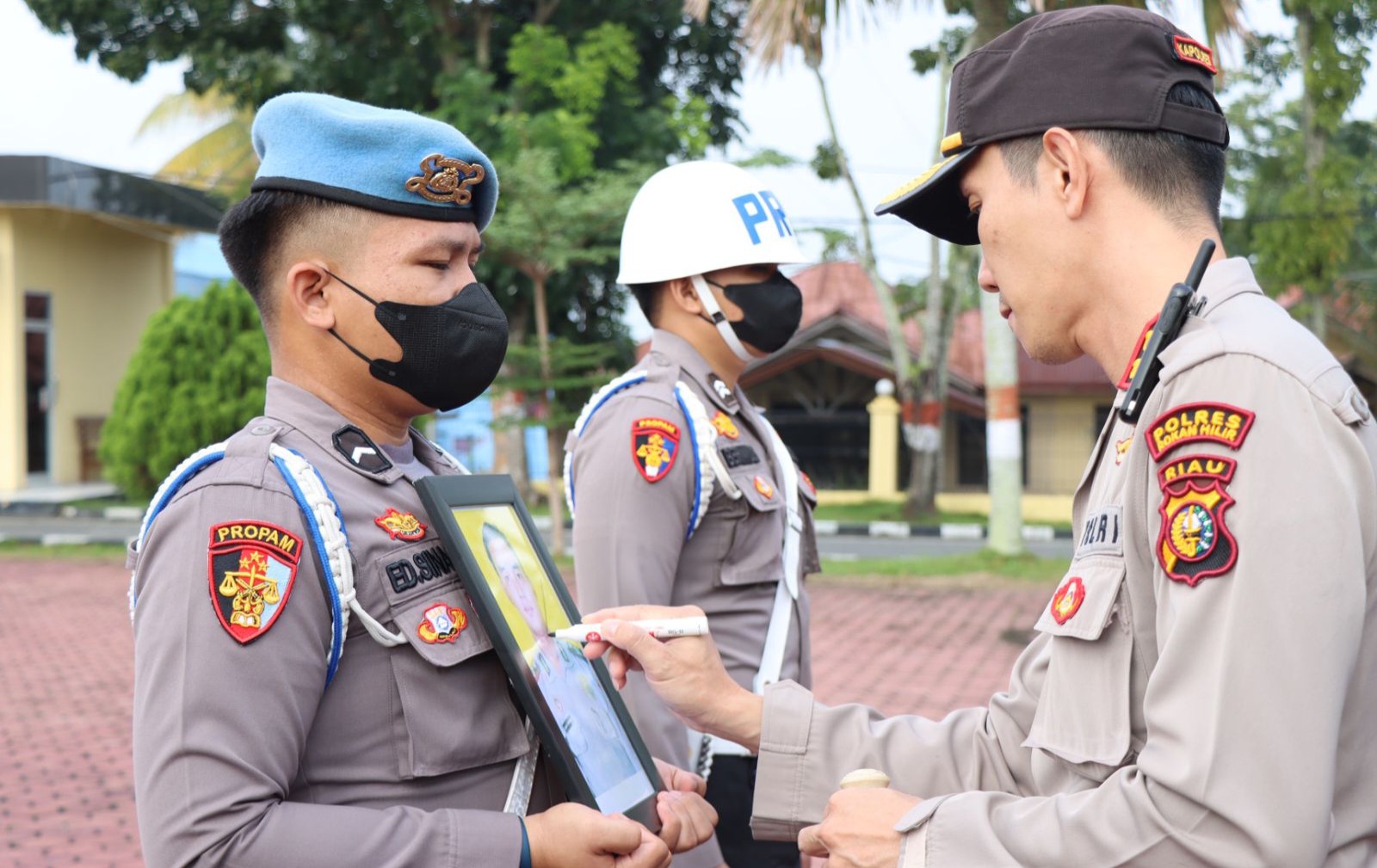 Seorang Polisi di Rokan Hilir Dipecat Gara-Gara Kasus Pencurian Besi Chevron