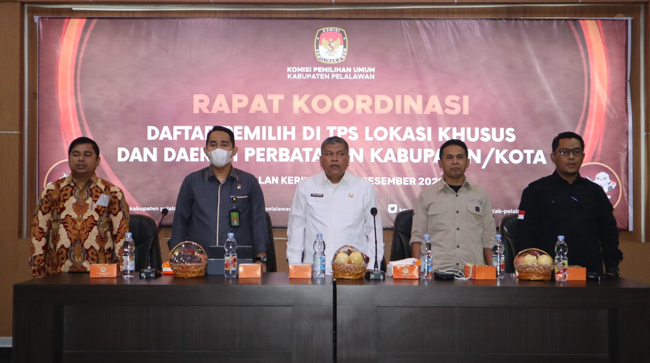 KPU Riau Gelar Rakor Bahas TPS Lokasi Khusus untuk Pegawai Pabrik