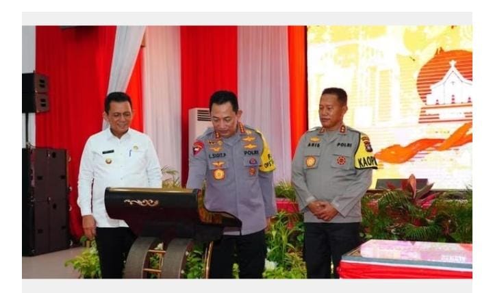 Kapolri Resmikan Pembangunan Gereja dan Vihara di Kepri, Ketua Rumah Milenial Beri Apresiasi