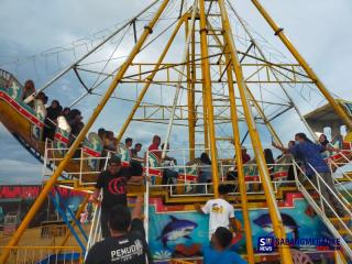 Acara Fun Fair Carnival, Pujakesuma Rokan Hilir Gratiskan Anak Yatim Nikmati Wahana Permainan