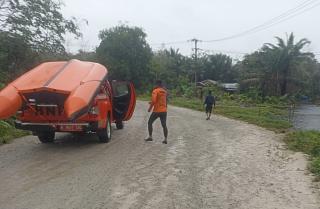 Banjir di Tebingtinggi Barat Kepulauan Meranti Surut Drastis Meski Intensitas Hujan Tinggi, Kok Bisa?