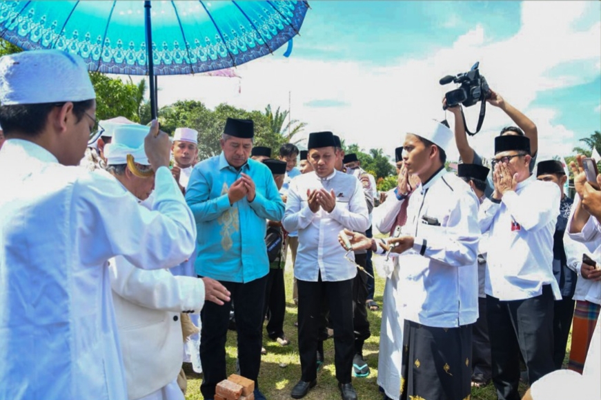BRK Syariah Kembali Salurkan CSR untuk Pembangunan RKB Ponpes Baiturrahman An-Nizom