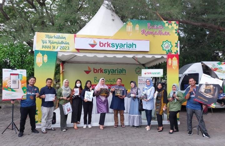 BRK Syariah Ikut Meriahkan Riau Halal Fair 2023 di Masjid Agung An Nur Pekanbaru