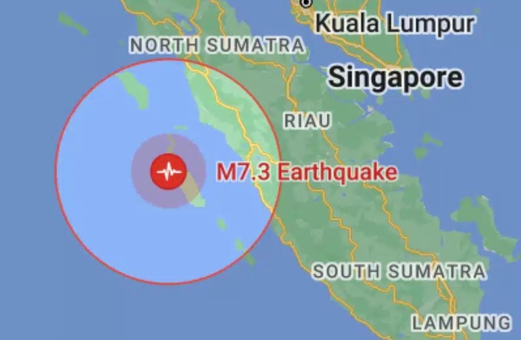 Mentawai Digoyang Gempa, Getaran Terasa Keras Sampai ke Kampar