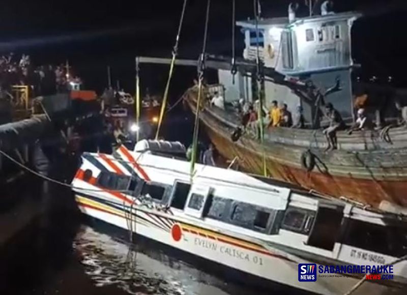 Ada Mayat Ditemukan Saat Evakuasi Kapal Evelyn Calisca 01 yang Tenggelam di Inhil, Jumlah Penumpang Masih Simpang Siur