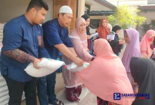 Anggota DPRD Riau Dapil Rohil Ini Salurkan Zakat dan Santunan untuk 3 Ribu Mustahik