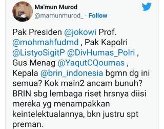 Heboh! Ahli Astronomi BRIN Tulis Komentar Mau Bunuh Warga Muhammadiyah, Apa Pemicunya?