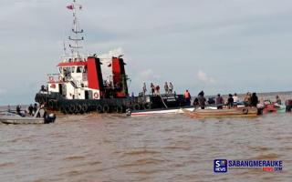 Tragis! 2 Pasangan Suami-Istri Tewas Korban Tenggelamnya Speedboat Evelyn Calisca, 9 Jenazah Dibawa ke Tembilahan