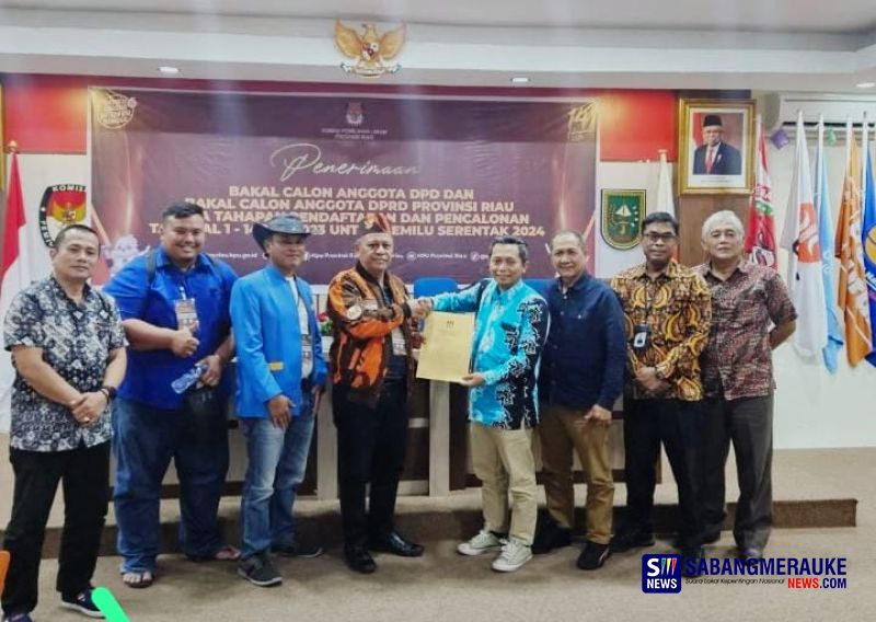 Patar Sitanggang Resmi Mendaftar Jadi Calon Anggota DPD RI ke KPU Riau: Mesin Pemenangan Mulai Digas!