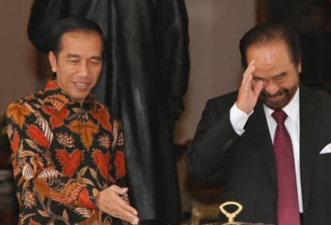 Respon Datar Jokowi Soal Hubungan Tak Baik dengan Surya Paloh: Saya Biasa Saja!