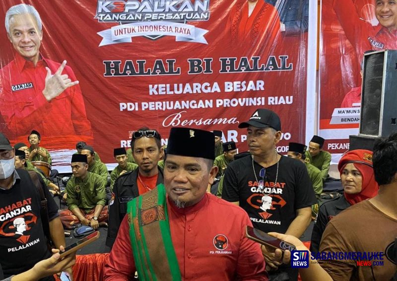 Relawan Jokowi di Riau Terpecah, Ini Respon Ketua PDI Perjuangan Zukri 