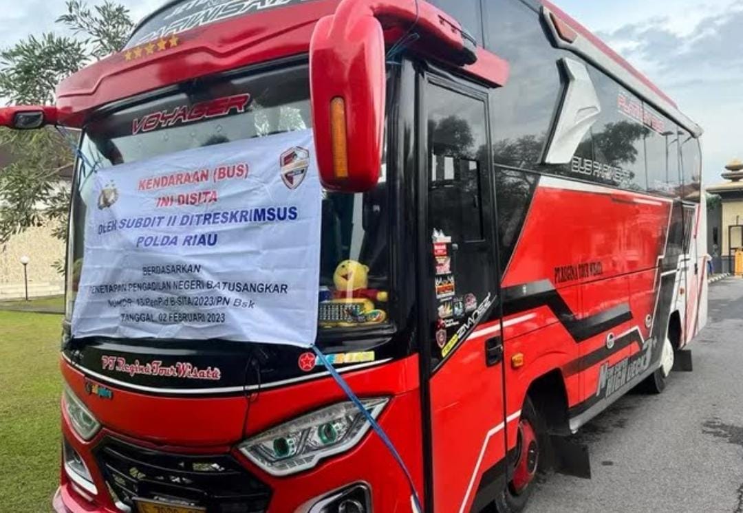 Kasus Investasi Cimory dan Sosis Kanzler, Polda Riau Proses Dugaan TPPU Senilai Rp 51 Miliar: Dua Bus Disita Penyidik