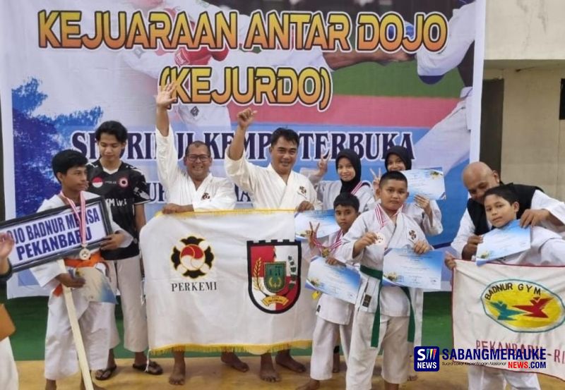 Atlet Kempo Perkemi Pekanbaru Sukses Raih 5 Medali dalam Kejuaraan Antar Dojo se Provinsi Riau di Kabupaten Siak