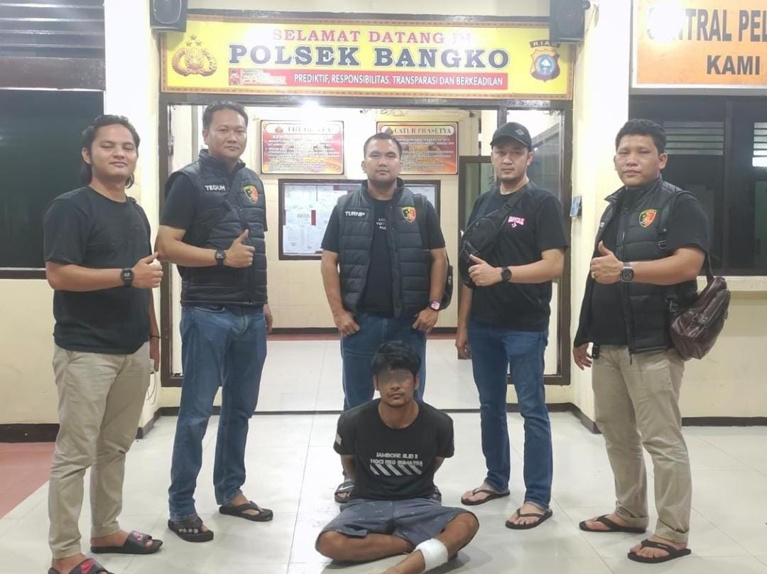 Perampok Gelang dan Kalung Emas di Rohil Ditangkap di Pekanbaru, Urine Positif Narkoba