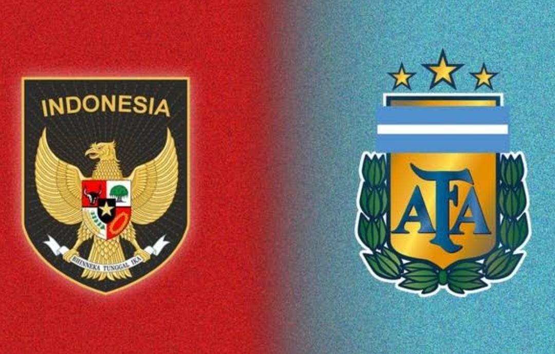 Babak Pertama Argentina Unggul 1-0 Atas Indonesia, Ini Link Siaran Langsung Pertandingan