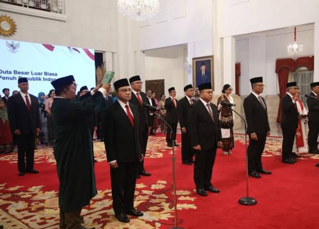 Inilah 12 Duta Besar Indonesia yang Baru Dilantik Jokowi