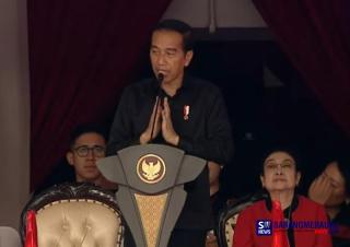 Jokowi Cuma Titip Capres Ganjar Pranowo: Selamat Berjuang untuk Menang!