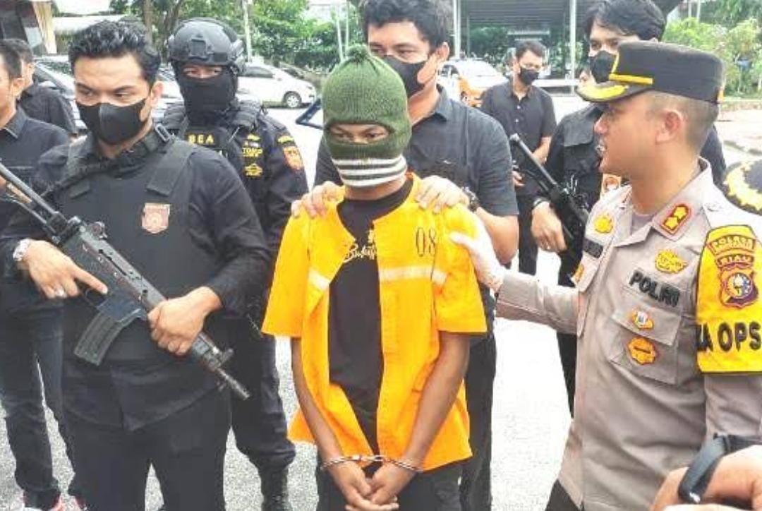 Sabu 9 Kilogram dari Jaringan Internasional Pulau Rupat Bengkalis Diamankan Polisi, Kurir Diupah Rp 20 Juta