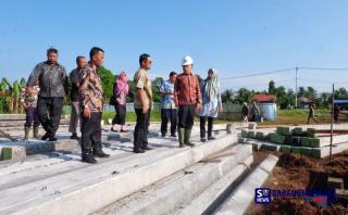 Proyek Gedung Perpustakaan Kepulauan Meranti Alami Keterlambatan Pekerjaan 12,7 Persen, PPK Ngaku Tak Akan Pasang Badan