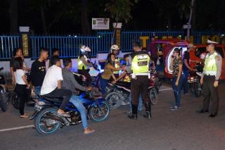 Polresta Pekanbaru Angkut 25 Motor Pebalap Liar