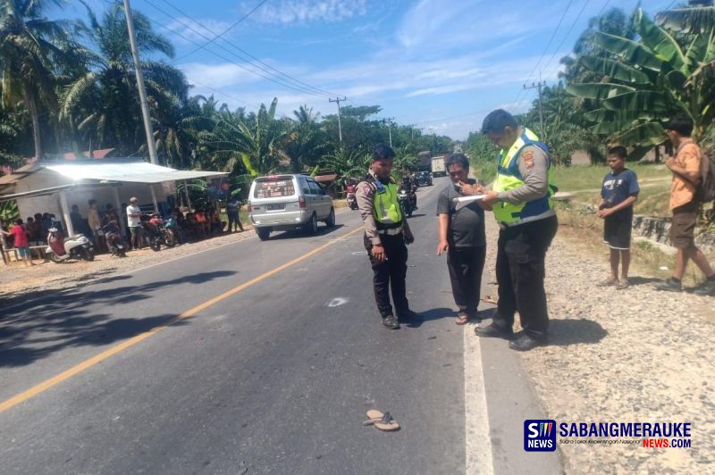 Kakak dan Adik di Rokan Hilir Tewas Ditabrak Truk Saat Dibonceng Ibunya Naik Sepeda Motor, Begini Kronologinya