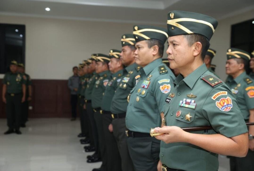 Ini Daftar 21 Jenderal Baru Pecah Bintang di TNI AD, 3 Orang Naik Jadi Mayor Jenderal