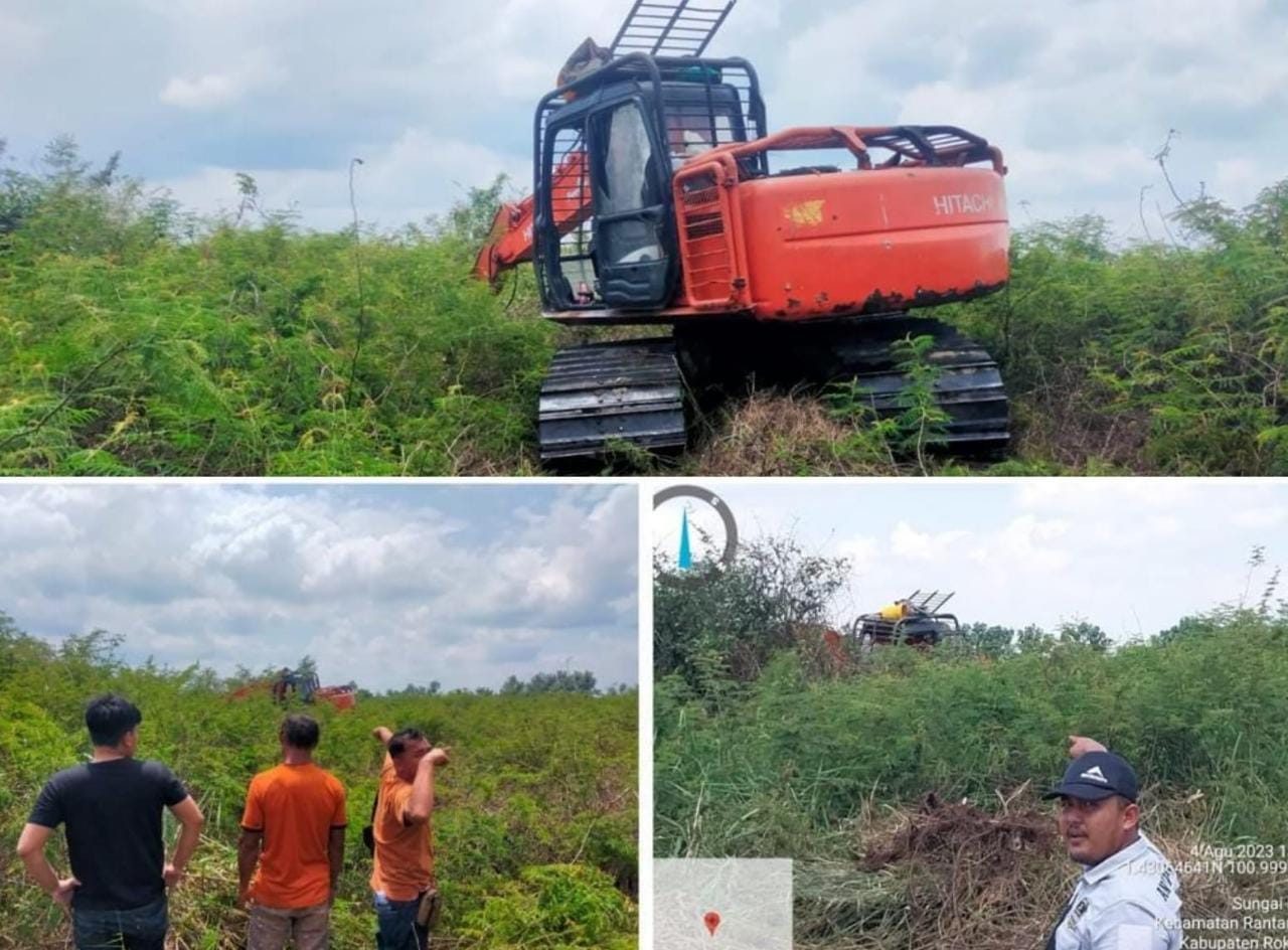 Kronologi 2 Alat Berat Diamankan Polres Rokan Hilir Beroperasi di Kawasan Hutan, Operator Belum Jadi Tersangka