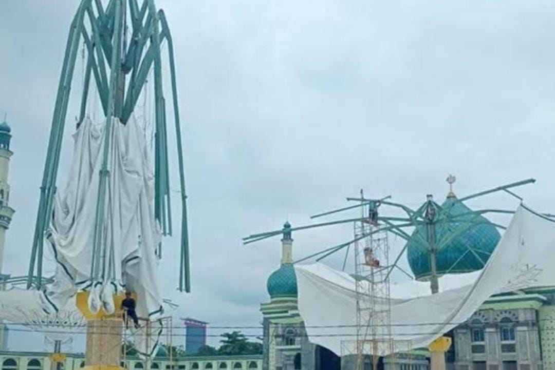 Dugaan Korupsi Payung Mewah Elektrik Masjid An Nur Riau, Kejati Sudah Periksa 8 Pegawai Dinas PUPR