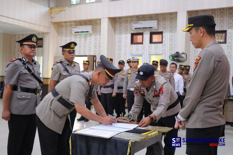 Daftar Pejabat di Jajaran Polres Rokan Hilir yang Diganti, Kasi Humas Jadi Kapolsek