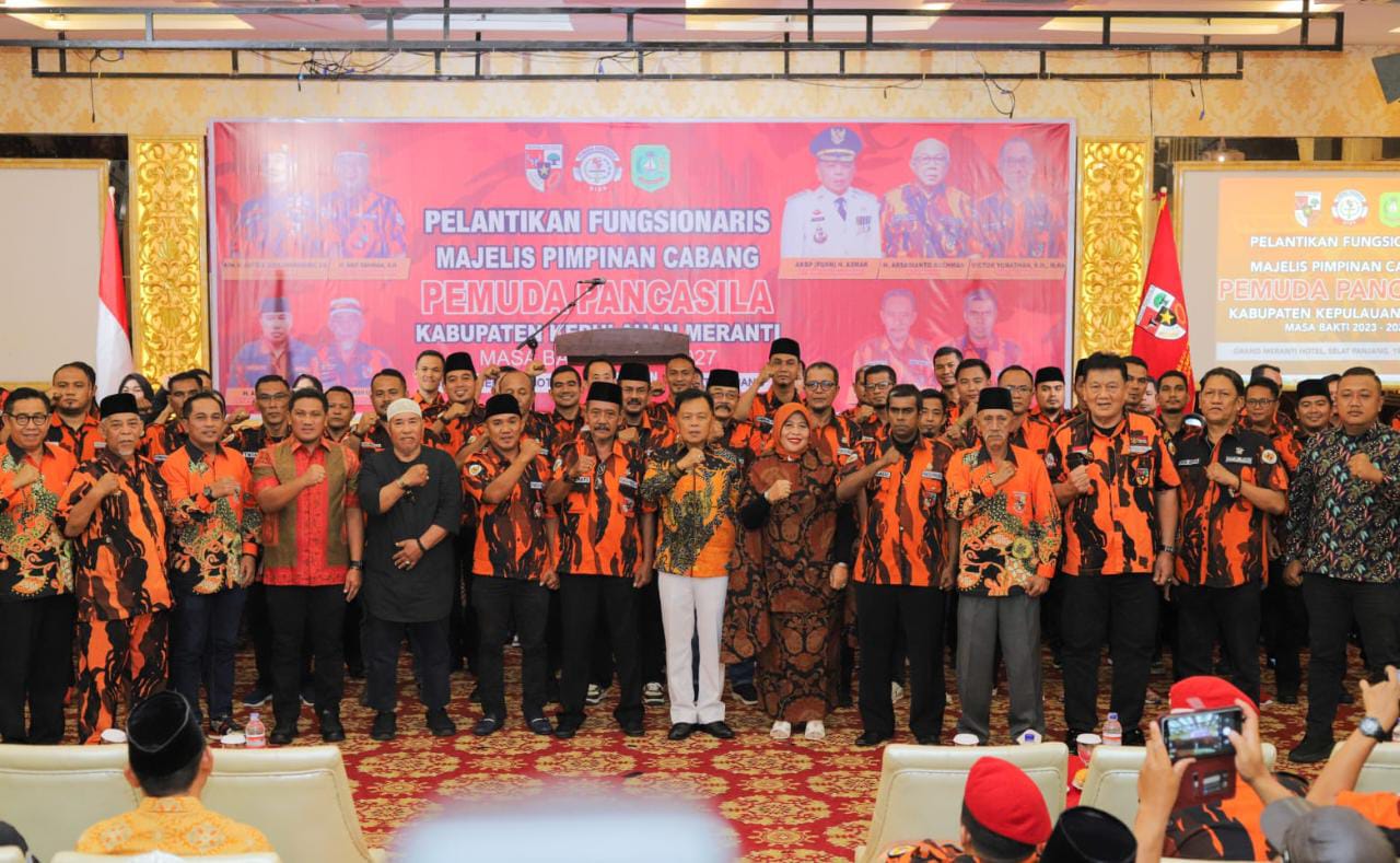 Terpilih Aklamasi, Mas Tato Pimpin MPC Pemuda Pancasila Kepulauan Meranti Periode 2023-2027
