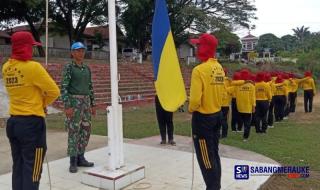 Koramil 03 Bagan Sinembah Matangkan Kesiapan Paskibra Jelang Upacara 17 Agustus