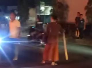 Resah Balap Liar Makin Menjadi-jadi, Warga Bagan Batu Rokan Hilir Sweeping Sepeda Motor, Polisi Dicolek