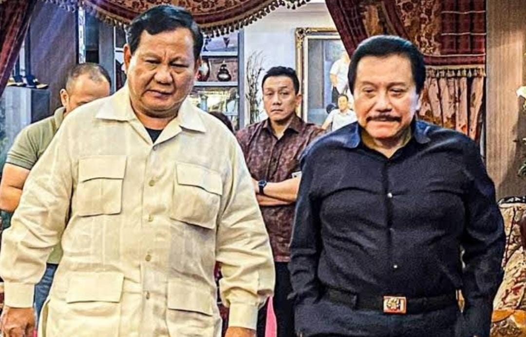 Eks Kepala BIN Hendropriyono Sumbang Lagu di Acara Deklarasi Dukungan untuk Prabowo