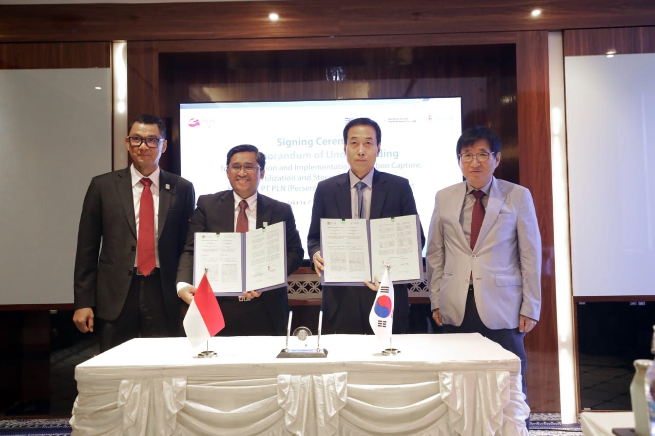 PLN Kerja Sama dengan Perusahaan Korea Siapkan Implementasi Teknologi CCUS di PLTU