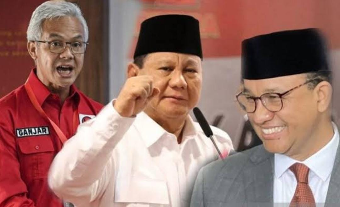 Head to Head: Prabowo Masih Terlalu Perkasa Hadapi Ganjar dan Anies, Ini Hasil Surveinya