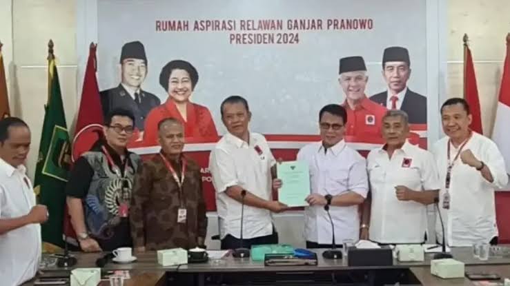 Wah! Relawan Projo Ini Deklarasi Dukung Ganjar, Berubah Nama Jadi 