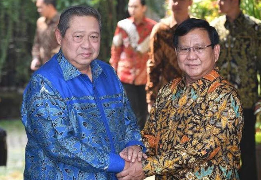 Isi Lengkap Pidato Dukungan SBY untuk Prabowo: Saya Sudah Pensiun Politik, For You Saya Siap Turun Gunung