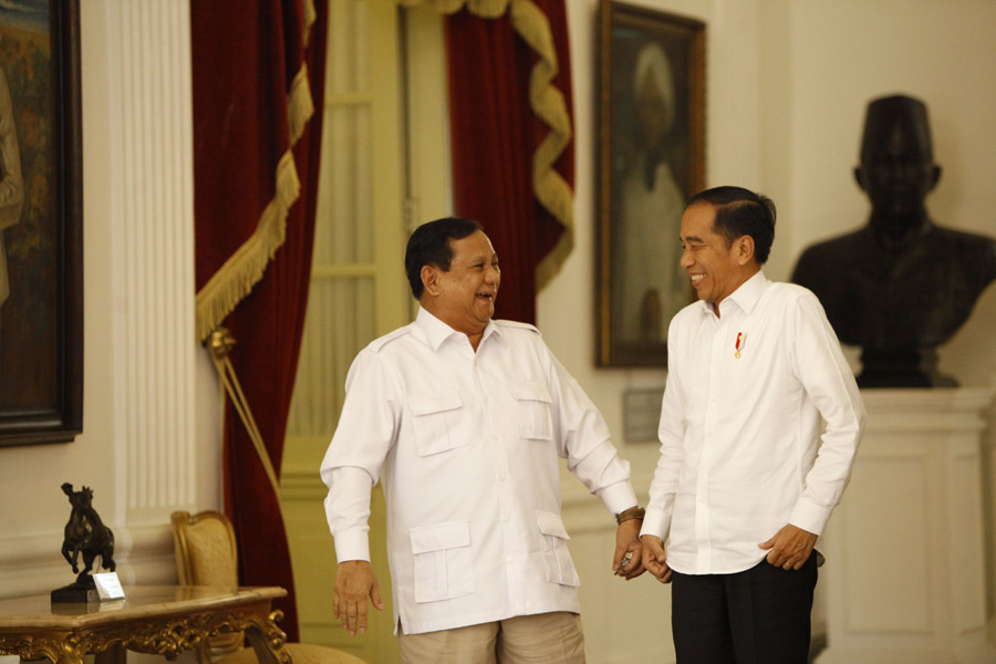 Isu Prabowo Tampar Wakil Menteri Pertanian, Begini Respon Jokowi