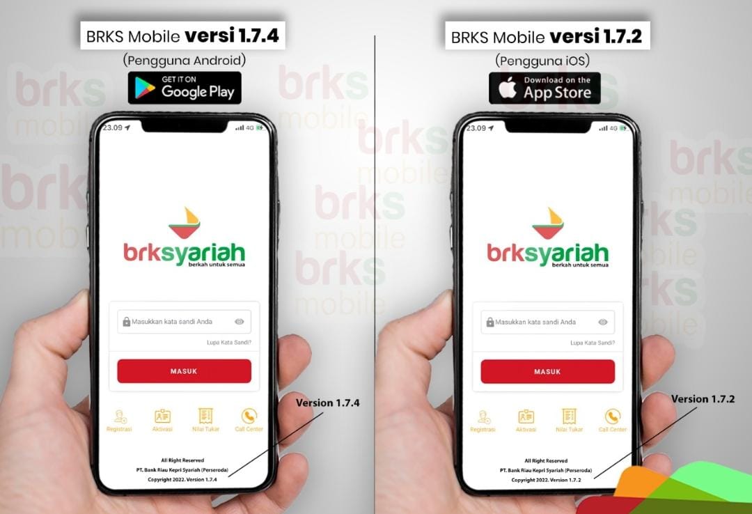 Tak Perlu Datang ke Kantor BRK Syariah, Aktivasi Mobile Banking Bisa Lewat Smartphone Nasabah