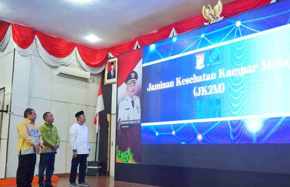 Kabupaten Kampar Launcing UHC, Gubernur Riau: Masyarakat Dapat Memperoleh Pelayanan Berkualitas