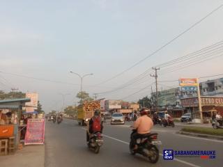 22 Lampu Penerangan Jalan HR Subrantas Pekanbaru Mati Total, Ke Mana Pemerintah Daerah?