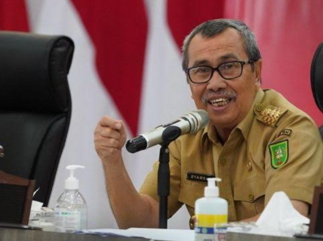 Keppres Pemberhentian Gubernur Syamsuar Terbit, Besok Hari Terakhir Menjabat