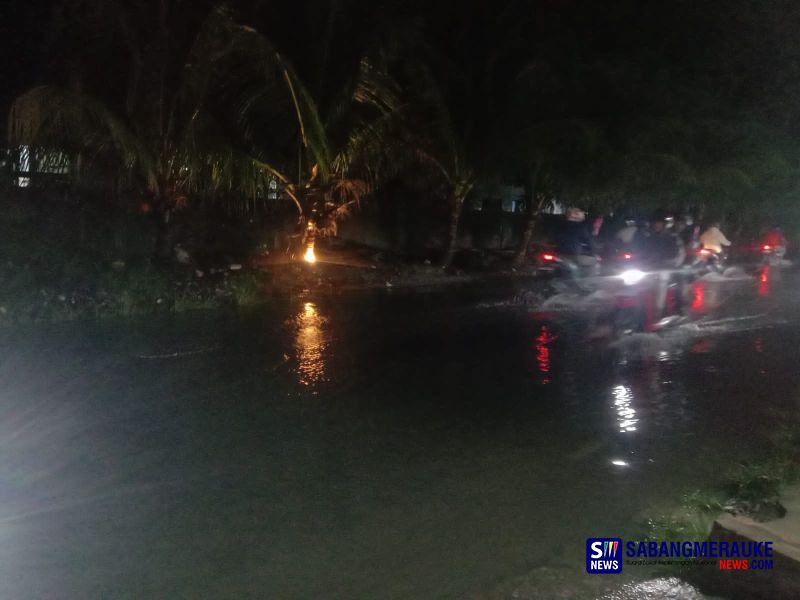 Lagi-lagi Sebagian Wilayah Panam Pekanbaru Terendam Banjir Akibat Hujan Deras