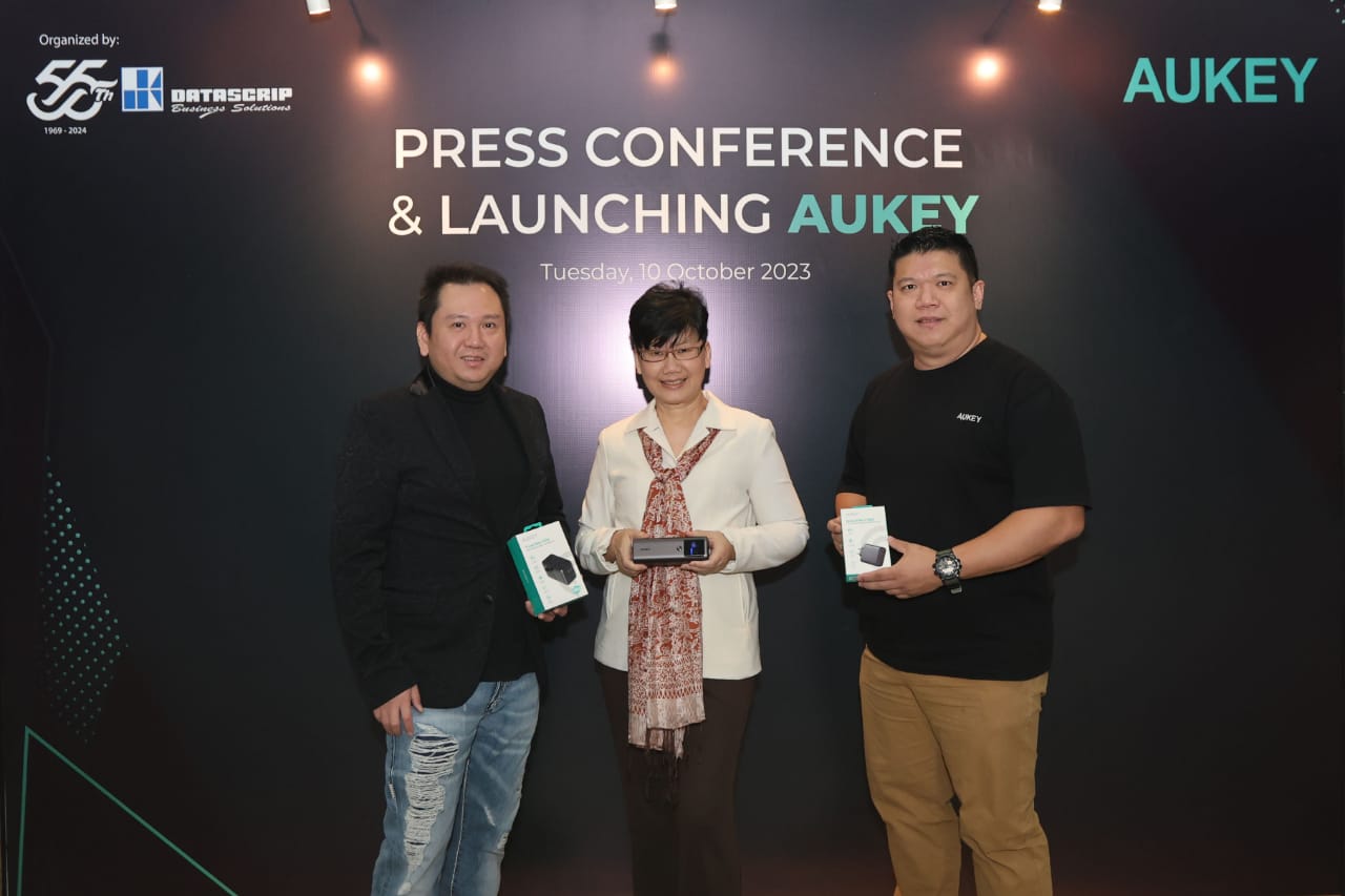 Kerjasama PT Datascrip dengan AUKEY Hadirkan Aksesori Gadget dan Komputer Berkualitas di Indonesia