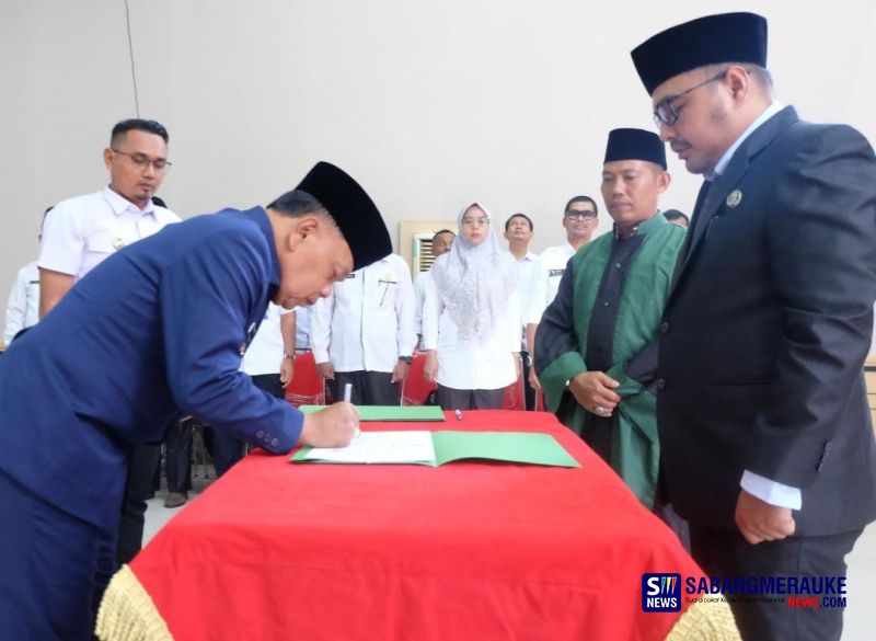 Asmar Kembali Lantik 9 Pejabat Pemkab Kepulauan Meranti, Ini Daftarnya