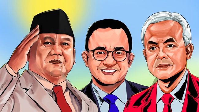 Fakta Perbandingan Harta Kekayaan 3 Calon Presiden Jomplang, Prabowo Paling Tajir
