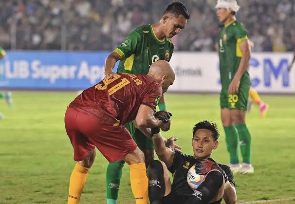 PSPS Bertekuk Lutut di Kandang Sendiri, Dicukur Sriwijaya FC 1-0