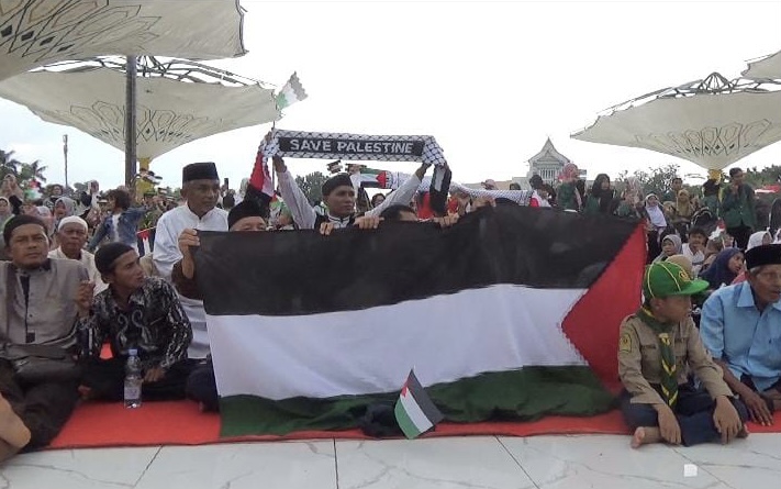 Tabligh Akbar Milad ke-111, Muhammadiyah Riau Berhasil Galang Rp1 Miliar untuk Palestina