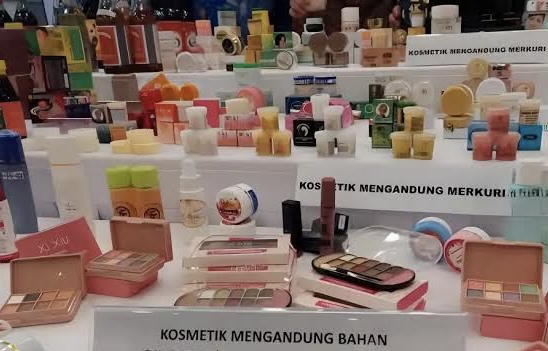 BPOM Tarik 43 Kosmetik Berbahaya Asal Luar Negeri, 18 Produk Mengandung Merkuri